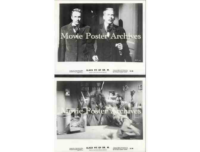 BLACK PIT OF DR. M, 1961 movie stills, Rafael Bertrand, Carlos Ancira