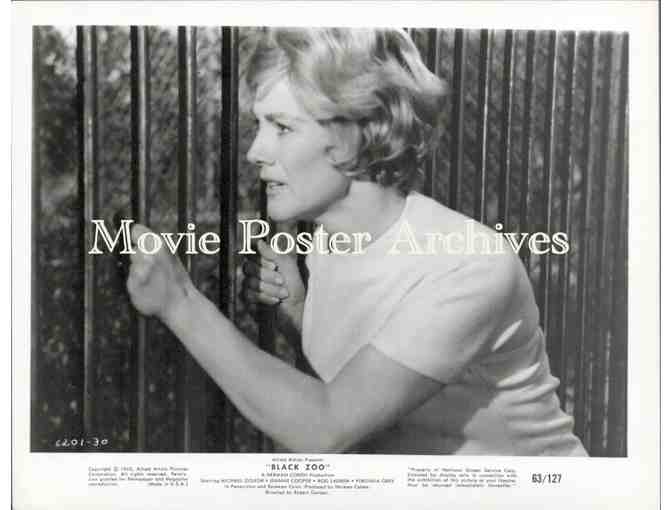 BLACK ZOO, 1963, movie stills, Michael Gough, Jeanne Cooper