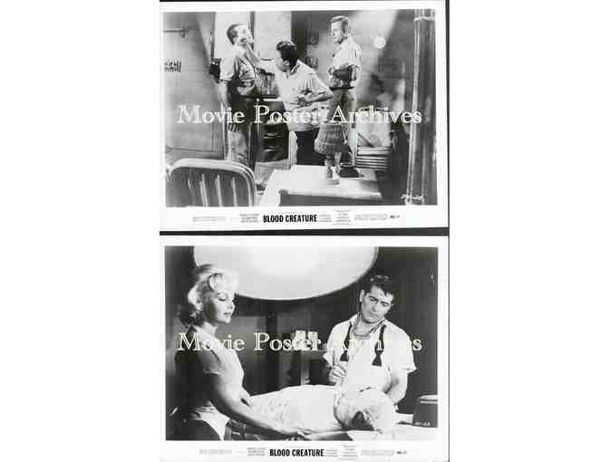 BLOOD CREATURE, R1965, movie stills, Francis Lederer, Richard Derr