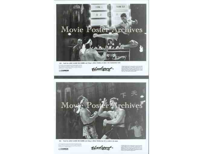 BLOODSPORT, 1988, movie stills and color photo, Jean-Claude Van Damme