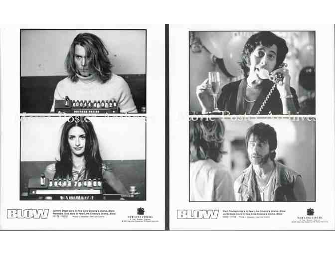 BLOW, 2001, movie stills, Johnny Depp, Paul Reubens, Penelope Cruz