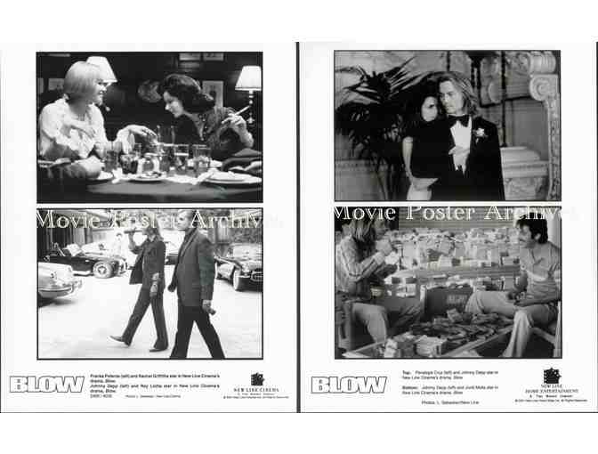 BLOW, 2001, movie stills, Johnny Depp, Paul Reubens, Penelope Cruz