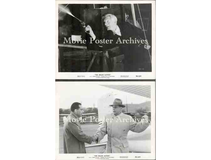 BRAIN EATERS, 1958, movie stills, Edwin Nelson, Leonard Nimoy