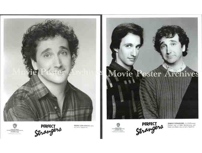PERFECT STRANGERS, tv stills, Bronson Pinchot, Mar Linn-Baker, Melanie Wilson.