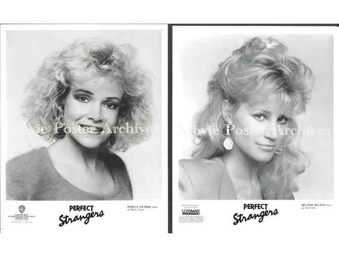 PERFECT STRANGERS, tv stills, Bronson Pinchot, Mar Linn-Baker, Melanie Wilson.