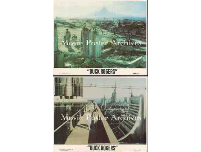 BUCK ROGERS, 1979, mini lobby cards, Gil Gerard, Erin Gray, Henry Silva
