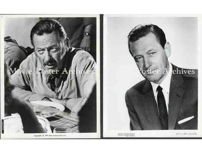 WILLIAM HOLDEN, group of classic celebrity portraits, stills or photos
