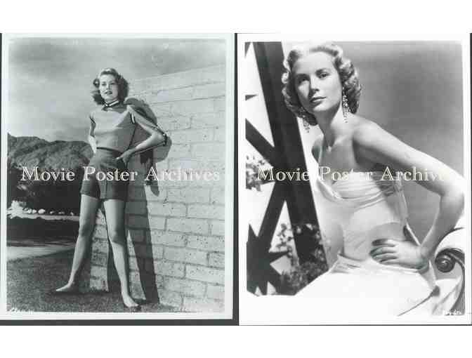 GRACE KELLY, group of classic celebrity portraits, stills or photos