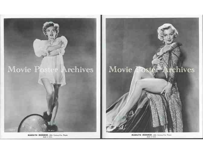 MARILYN MONROE, group of classic celebrity portraits, stills or photos