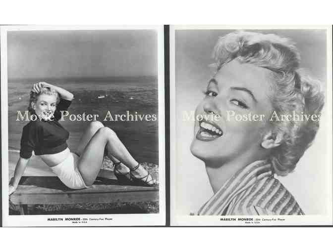 MARILYN MONROE, group of classic celebrity portraits, stills or photos