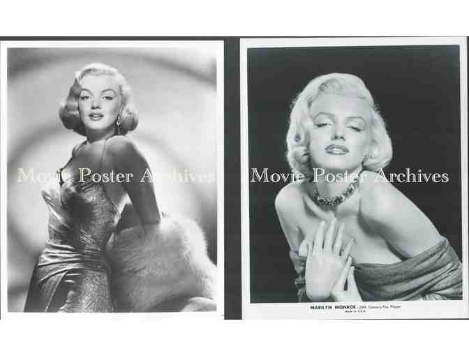MARILYN MONROE, group of classic celebrity portraits, stills or photos