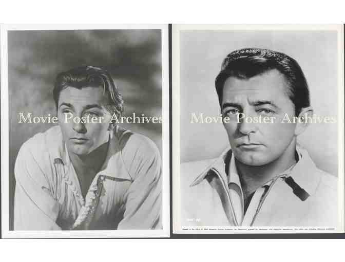 ROBERT MITCHUM, group of classic celebrity portraits, stills or photos