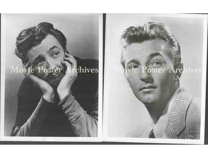 ROBERT MITCHUM, group of classic celebrity portraits, stills or photos