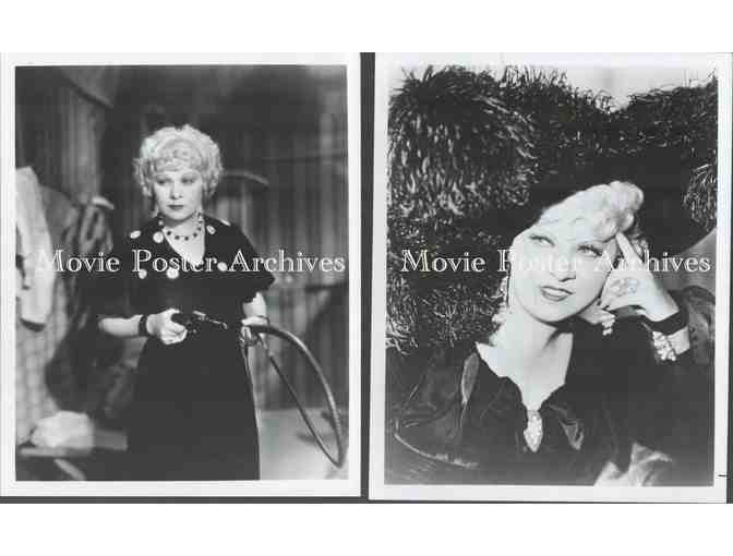 MAE WEST, group of classic celebrity portraits, stills or photos