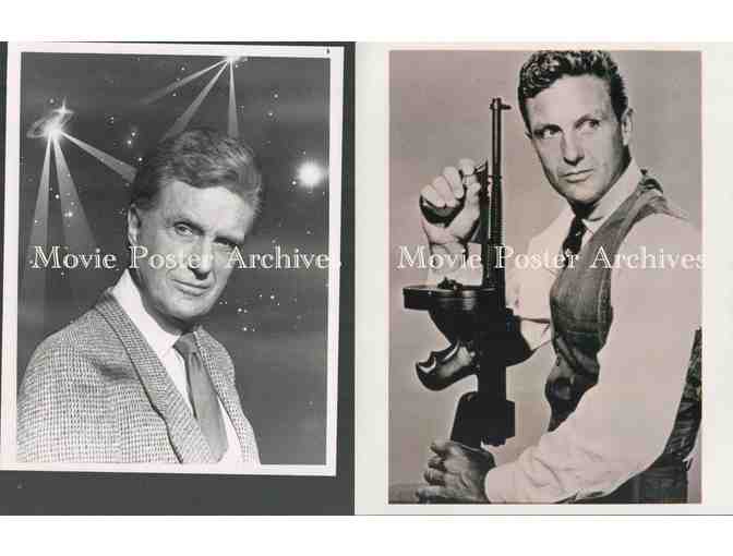 ROBERT STACK, group of classic celebrity portraits, stills or photos