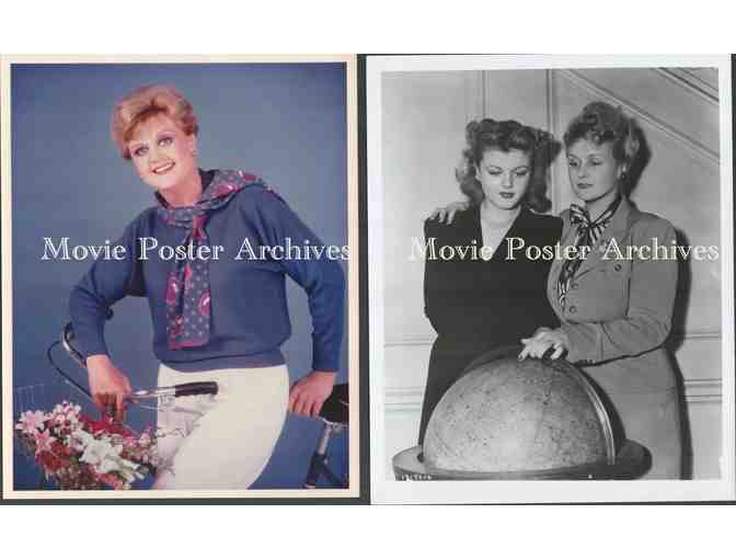 ANGELA LANSBURY, group of classic celebrity portraits, stills or photos