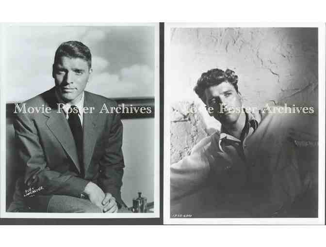 BURT LANCASTER, group of classic celebrity portraits, stills or photos