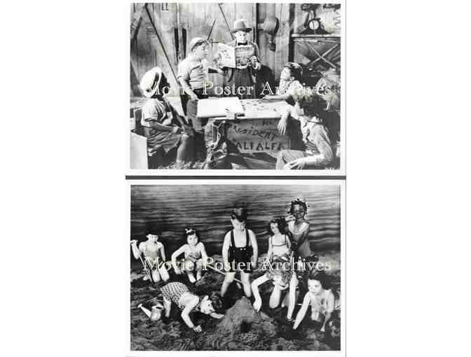 OUR GANG, group of classic celebrity portraits, stills or photos