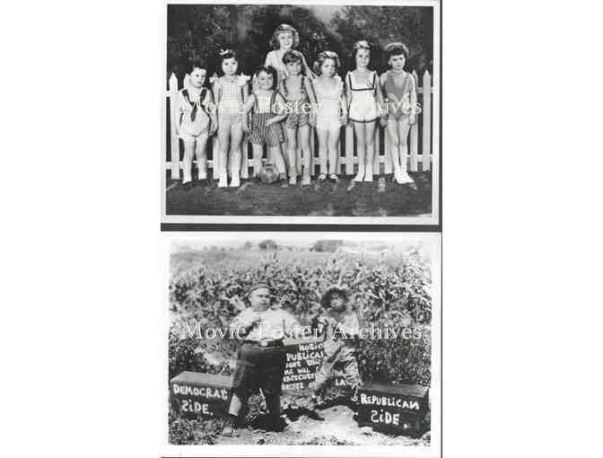 OUR GANG, group of classic celebrity portraits, stills or photos