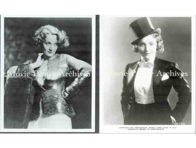 MARLENE DIETRICH, group of classic celebrity portraits, stills or photos