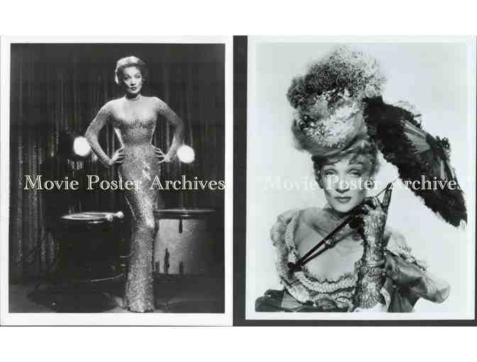 MARLENE DIETRICH, group of classic celebrity portraits, stills or photos