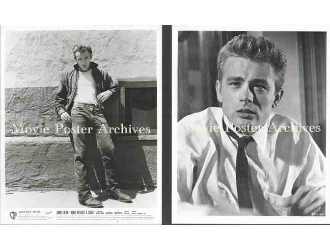 JAMES DEAN, group of classic celebrity portraits, stills or photos