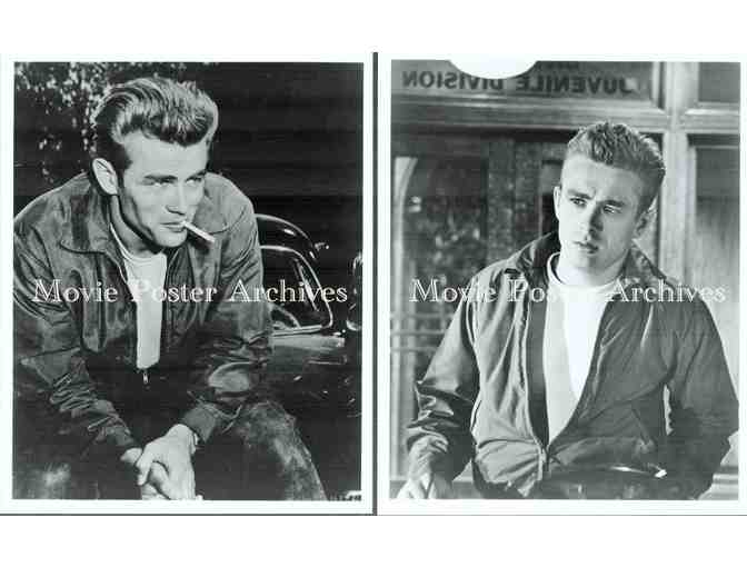 JAMES DEAN, group of classic celebrity portraits, stills or photos