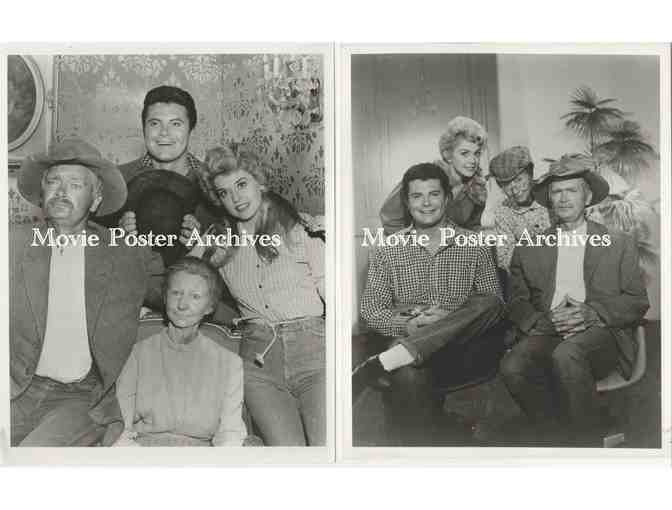 BEVERLY HILLBILLIES, 8x10 tv photographs, Buddy Ebsen, Donna Douglas, Irene Ryan, Max Baer Jr.