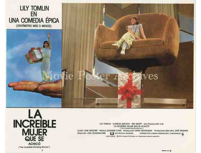 INCREDIBLE SHRINKING WOMAN, 1981 11x14 LC set, Lily Tomlin, Charles Grodin
