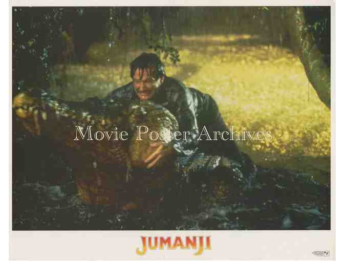 JUMANJI, 1995, lobby cards, Robin Williams, Kirsten Dunst, David Alan Grier