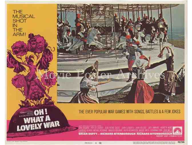 OH! WHAT A LOVELY WAR, 1969, lobby card set, Dirk Bogarde, Laurence Olivier