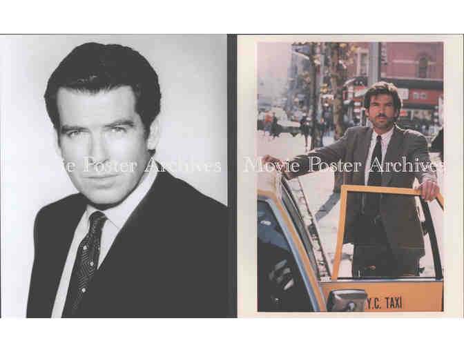 PIERCE BROSNAN, group of classic celebrity portraits, stills or photos
