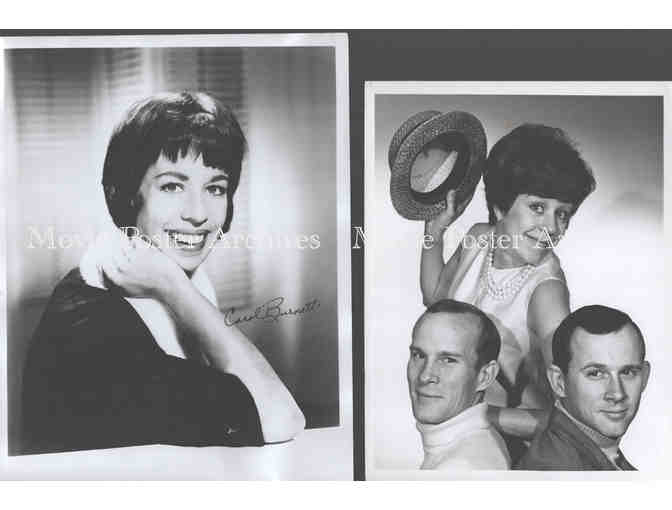 CAROL BURNETT, group of classic celebrity portraits, stills or photos