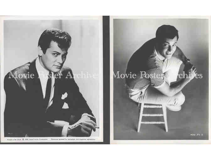 TONY CURTIS, group of classic celebrity portraits, stills or photos