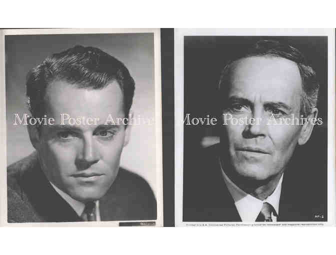 HENRY FONDA, group of classic celebrity portraits, stills or photos