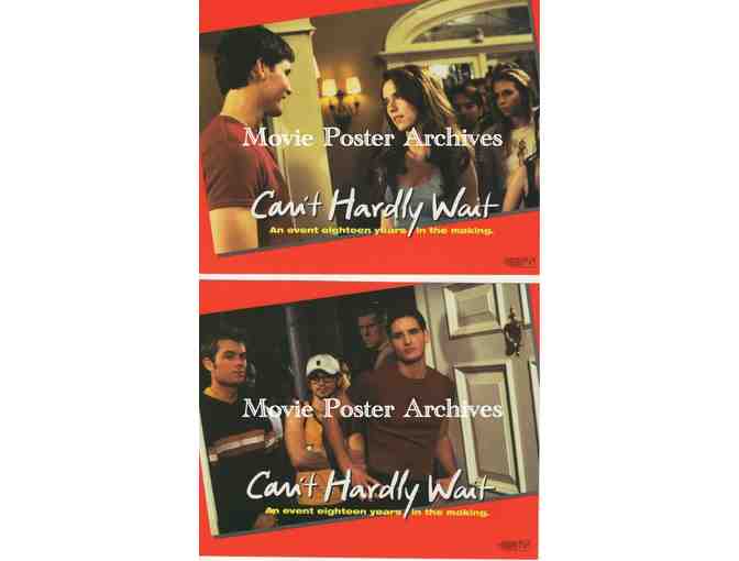 CANT HARDLY WAIT, 1998, mini lobby cards, Seth Green, Jennifer Love Hewitt, Lauren Ambrose