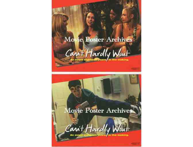 CANT HARDLY WAIT, 1998, mini lobby cards, Seth Green, Jennifer Love Hewitt, Lauren Ambrose