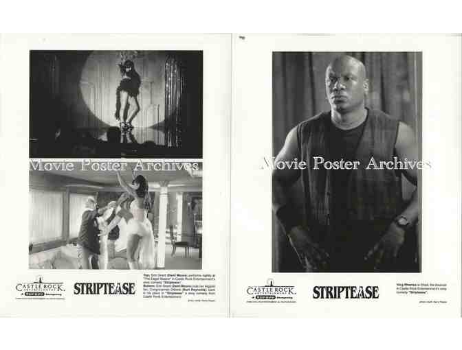 STRIPTEASE, 1996, movie stills, Demi Moore, Burt Reynolds, Ving Rhames, Robert Patrick