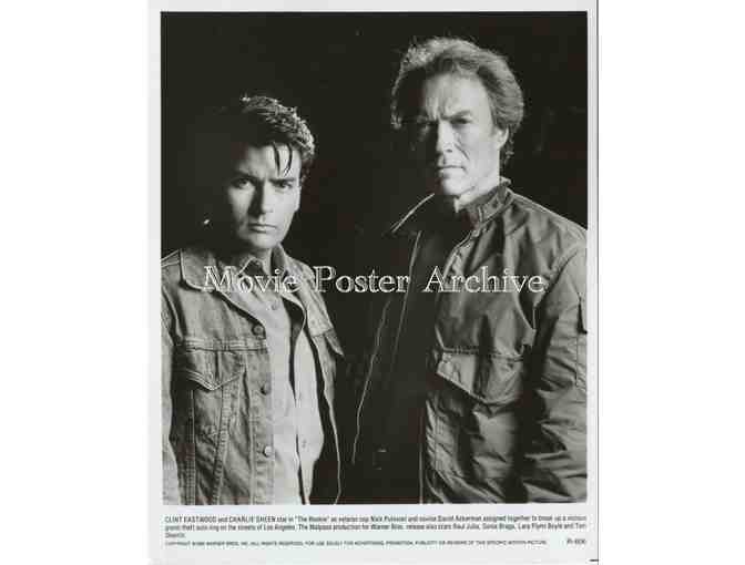 ROOKIE, 1990, movie stills, Clint Eastwood, Raul Julia, Charlie Sheen, Tom Skerritt