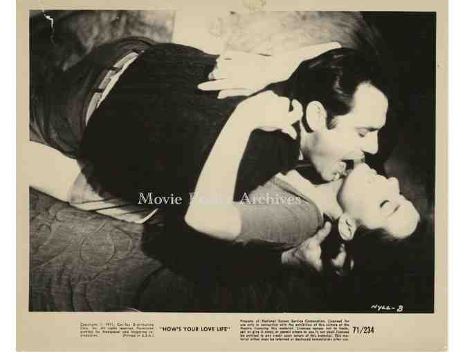 HOWS YOUR LOVE LIFE, 1971, 8x10 movie stills, John Agar, Leslie Brooks, Mary Beth Hughes