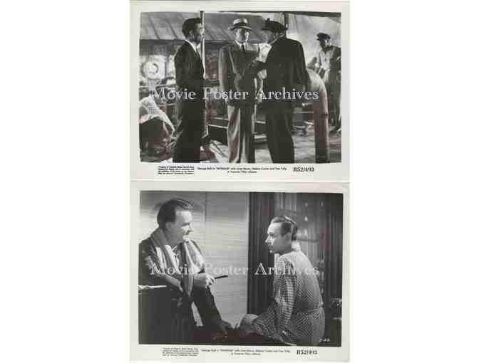 INTRIGUE, 1947, movie stills, George Raft, June Havoc, Helena Carter, Tom Tully