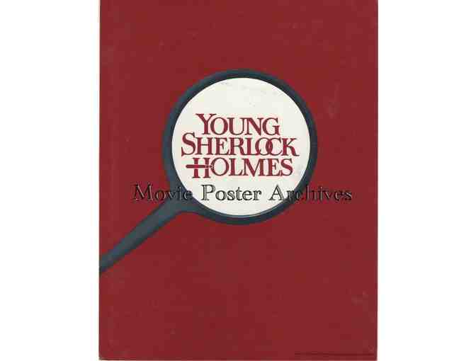 YOUNG SHERLOCK HOLMES, 1985, program, Nicholas Rowe, Alan Cox, Sophie Ward, Nigel Stock