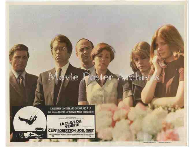 MAN ON A SWING, 1974, lobby card set, Cliff Robertson, Joel Grey, Gil Gerard, Elizabeth Wilson