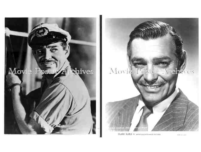 CLARK GABLE, group of classic celebrity portraits, stills or photos