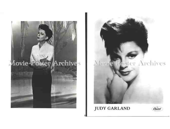 JUDY GARLAND, group of classic celebrity portraits, stills or photos