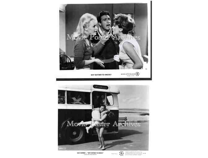 WHY BOTHER TO KNOCK, 1961, movie stills, Elke Sommer, Richard Todd