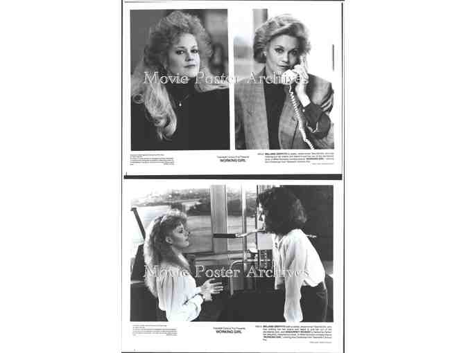 WORKING GIRL, 1988, movie stills, Harrison Ford, Sigourney Weaver