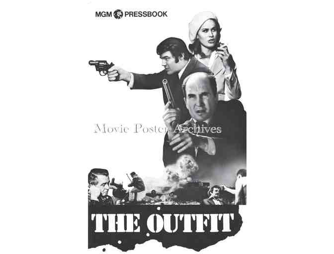 OUTFIT, 1973, pressbook, Robert Duvall, Karen Black, Joe Don Baker