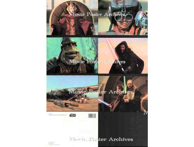 STAR WARS EPISODE 1: PHANTOM MENACE, 1999, postcards, GROUP A, Natalie Portman