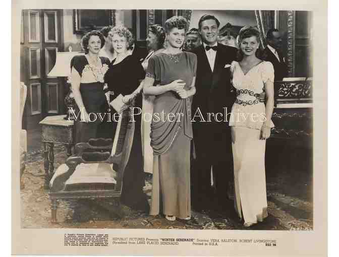 WINTER SERENADE, 8x10 movie stills, Vera Ralston, Roy Rogers, William Frawley, Corrigan.